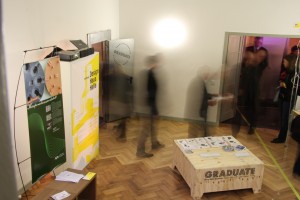 The Burg Giebechstein "Graduate" exhibition inside Design Haus Halle