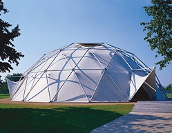 Dome by Richard Buckminster Fuller and T. C. Howard on the Vitra Campus