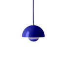 Flowerpot VP10 Pendant Lamp, Cobalt Blue
