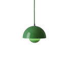 Flowerpot VP10 Pendant Lamp, Signal Green