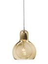 Mega Bulb Pendant Lamp, Gold/Clear cord