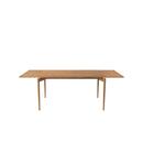 PUREdinner Table, 140 x 85 cm, Oiled oak, With 2 extension panels in the same colour (L 140-240 cm)