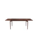 PUREdinner Table, 140 x 85 cm, Oiled walnut, With 2 extension panels in the same colour (L 140-240 cm)