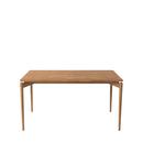 PUREdinner Table, 140 x 85 cm, Oiled oak, Without extension plates