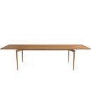 PUREdinner Table, 190 x 85 cm, Oiled oak, With 2 extension panels in the same colour (L 190-290 cm)