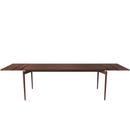 PUREdinner Table, 190 x 85 cm, Oiled walnut, With 2 extension panels in the same colour (L 190-290 cm)