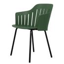 Choice Armchair, Dark green, Black / 4 legs