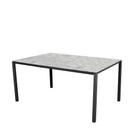 Pure Table, 150 cm x 90 cm, Multi colour, Lava grey