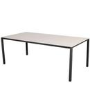 Pure Table, 200 cm x 100 cm, Toscana sand, Lava grey