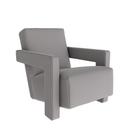 Utrecht Armchair, Look, Stone, Cross stitch seam black