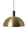 Collect Lighting, Low, Black, Dome, Brass