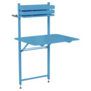 Bistro Balcony Table, Maya blue