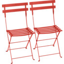 Bistro Folding Chair Set of 2, Capucine