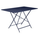 Bistro Folding Table rectangular, H 74 x W 117 x D 77 cm, Deep blue