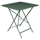 Bistro Folding Table rectangular, H 74 x W 71 x D 71 cm, Cedar green