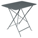 Bistro Folding Table rectangular, H 74 x W 77 x D 57 cm, Storm grey