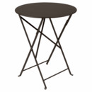 Bistro Folding Table round, H 74 x Ø 60 cm, Tonka