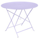 Bistro Folding Table round, H 74 x Ø 96 cm, Marshmallow