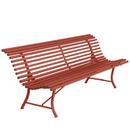 Louisiane Bench, 200 cm, Red ochre