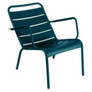 Luxembourg Low Armchair, Acapulco blue
