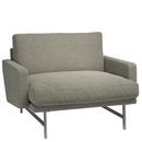 Lissoni Lounge Chair, Width 104 cm, Moss