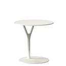 Wishbone Side Table, 45 cm, White matt