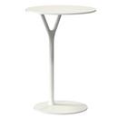 Wishbone Side Table, 65 cm, White matt