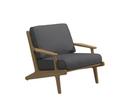 Bay Lounge Chair, Anthracite, Without Ottoman