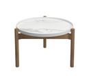 Sepal Coffee & Side Table, Ø 60 x H 41 cm, Bianco