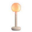 Fire Portable Lamp, Sand white