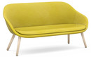 About A Lounge Sofa for Comwell, Hallingdal 420 - yellow, Soap treated oak