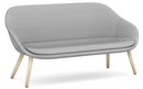 About A Lounge Sofa for Comwell, Steelcut Trio - light grey, Soap treated oak