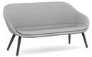 About A Lounge Sofa for Comwell, Steelcut Trio - light grey, Black lacquered oak