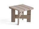 Crate Low Table, London fog lacquered pine