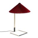 Matin Table Lamp, Ø 380 mm, Oxide red, Brass polished