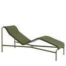 Palissade Chaise Longue, Olive, With cushion, Without neck pillow