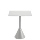 Palissade Cone Table, L 65 x W 65 x H 74, Sky grey