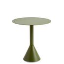 Palissade Cone Table, Ø 70 x H 74 , Olive