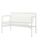 Palissade Dining Bench, Cream white