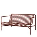 Palissade Lounge Sofa, Iron red