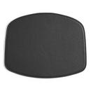 About A Chair Seat Pad, For AAC without armrests, Leather Scozia, black