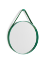Strap Mirror No 2, ø 50 cm, Green