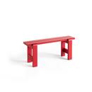 Weekday Bench, 111 cm, Wine red