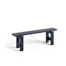 Weekday Bench, 140 cm, Steel Blue