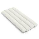 Soft quilted cushion for Palissade Dining Armchair, Cream white