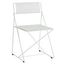 X-Line Chair Outdoor, Chalk white, Powder-coated