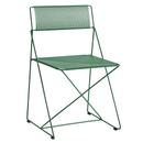 X-Line Chair Outdoor, Leek green, Powder-coated