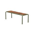 Avanti Bench, 48 x 129,5 cm, Olive green, Thermo Ash