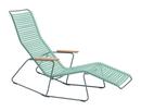 Click Deck Chair tiltable, Dusty light green