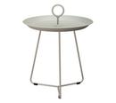 Eyelet Side Table, H 45,5 x Ø 45 cm, Beige